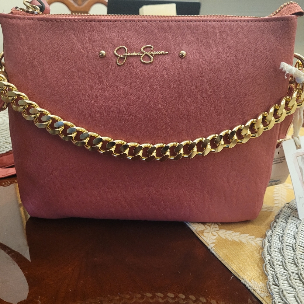 Elegant Pink Shoulder Bag